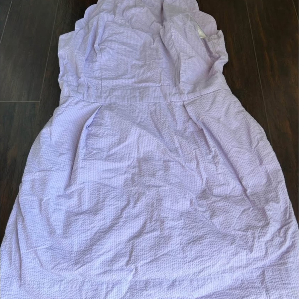 Lauren James Light Purple Textured Dress